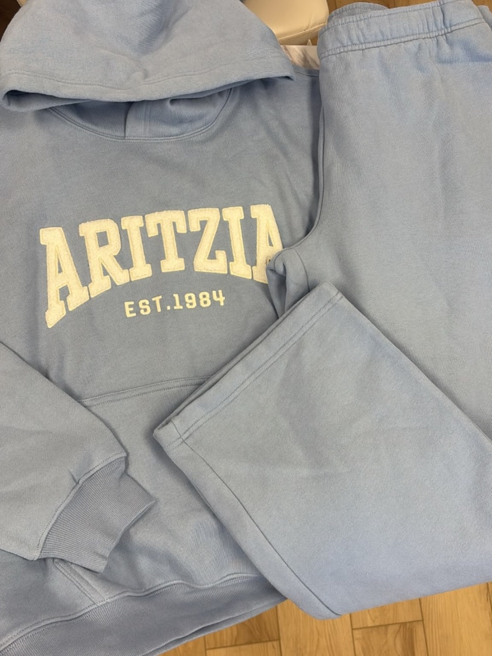 NWT aritzia set sweatfleece